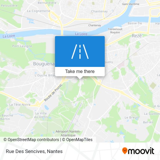Rue Des Sencives map