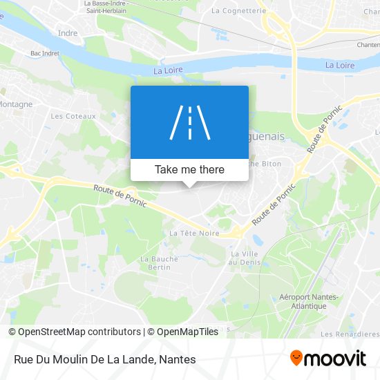 Mapa Rue Du Moulin De La Lande