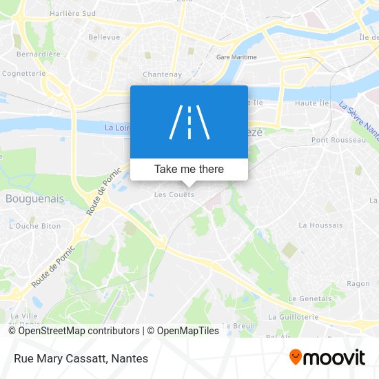 Rue Mary Cassatt map