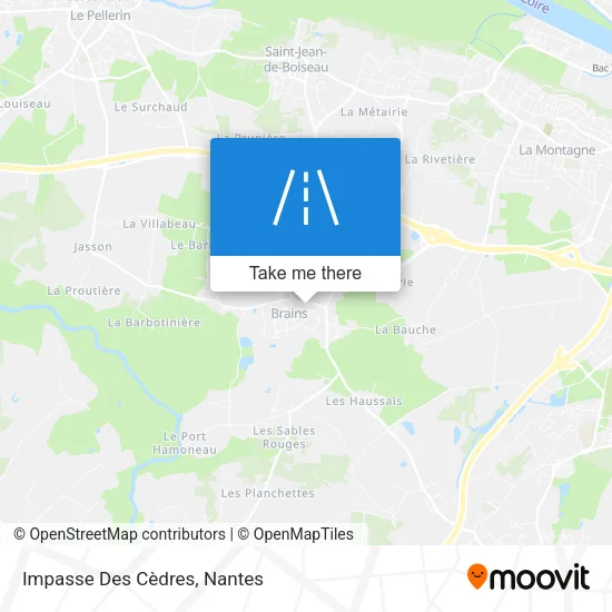 Impasse Des Cèdres map