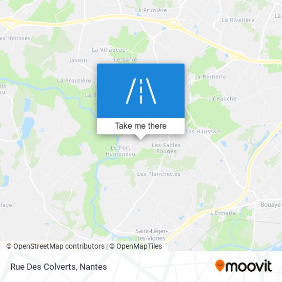 Rue Des Colverts map