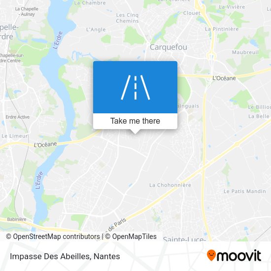 Impasse Des Abeilles map