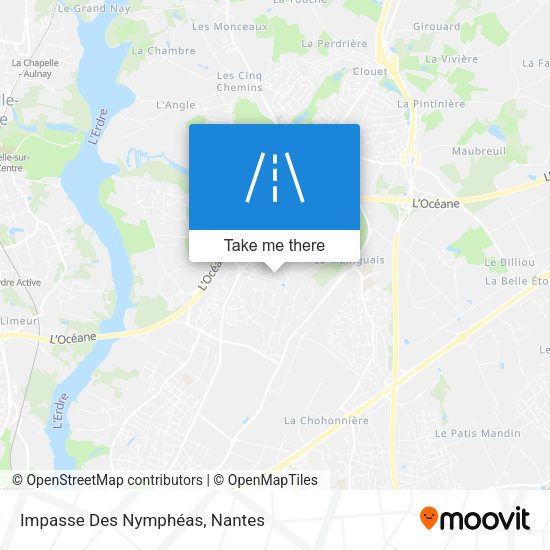 Impasse Des Nymphéas map