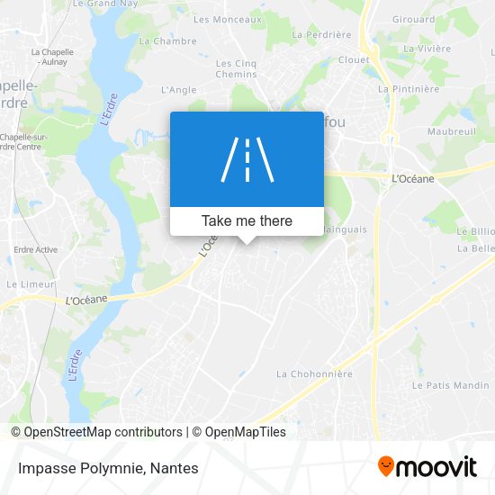 Impasse Polymnie map