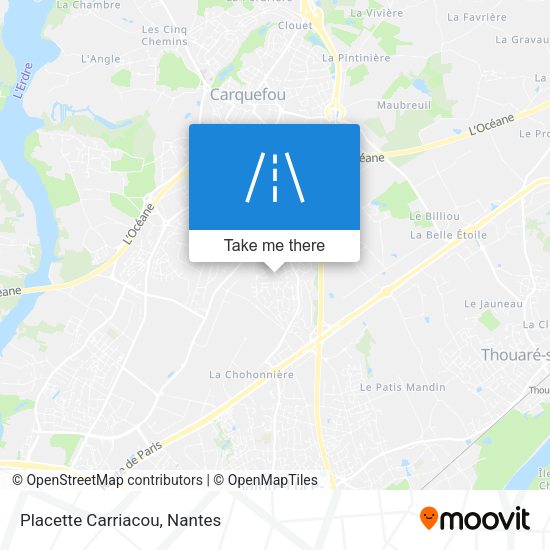 Placette Carriacou map