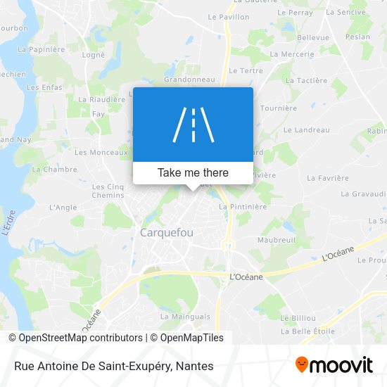 Rue Antoine De Saint-Exupéry map