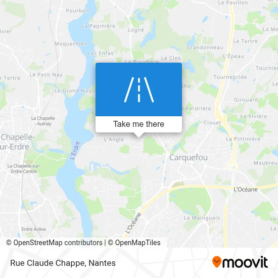 Rue Claude Chappe map