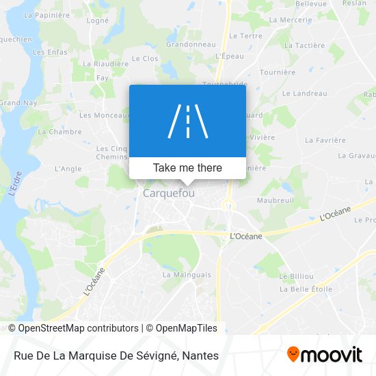 Rue De La Marquise De Sévigné map