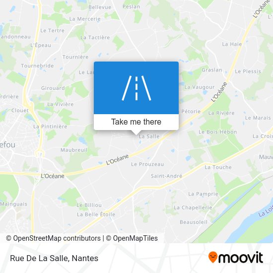 Rue De La Salle map