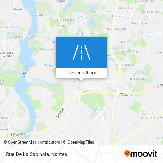 Rue De La Sapinaie map