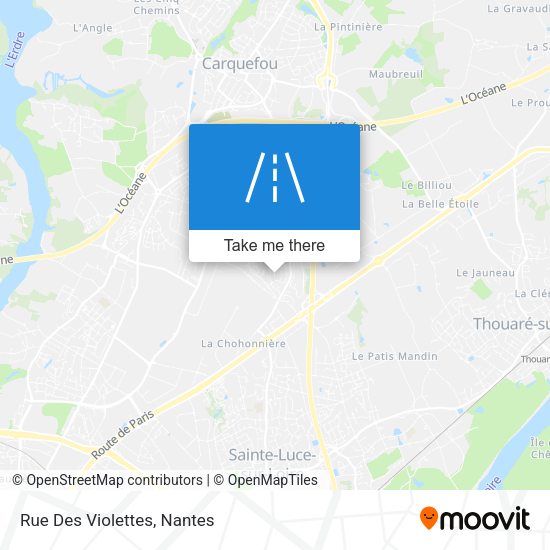 Rue Des Violettes map