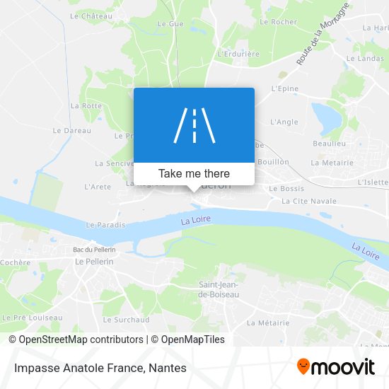Impasse Anatole France map
