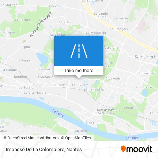 Impasse De La Colombière map