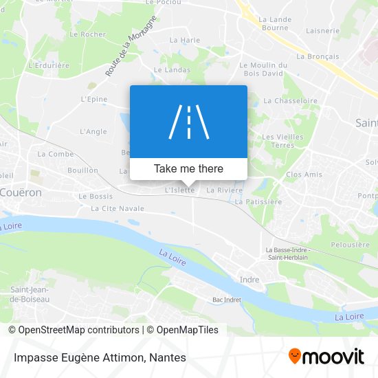 Impasse Eugène Attimon map