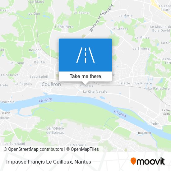 Impasse Françis Le Guilloux map
