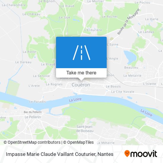 Impasse Marie Claude Vaillant Couturier map