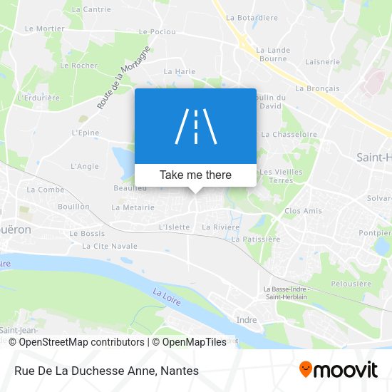 Rue De La Duchesse Anne map