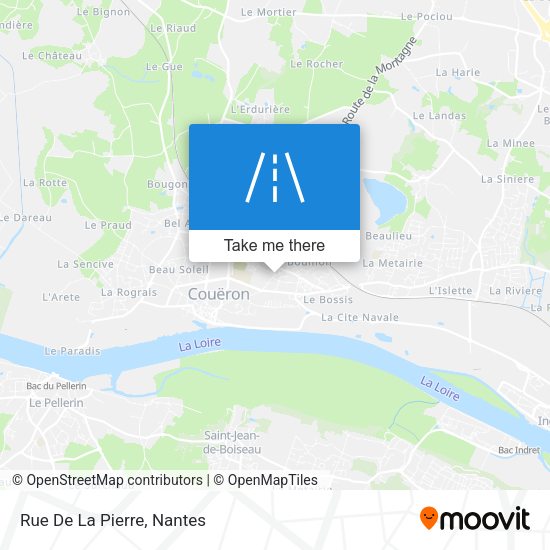Rue De La Pierre map