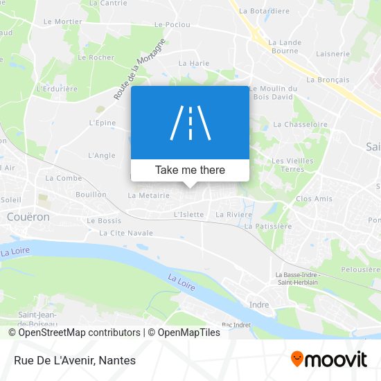 Rue De L'Avenir map