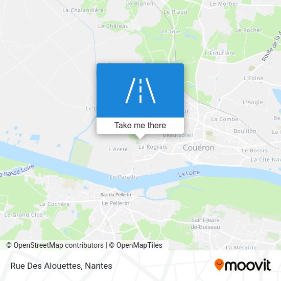 Rue Des Alouettes map