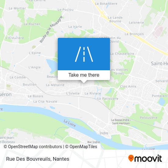 Rue Des Bouvreuils map