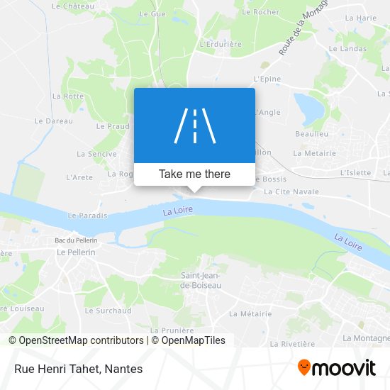 Rue Henri Tahet map
