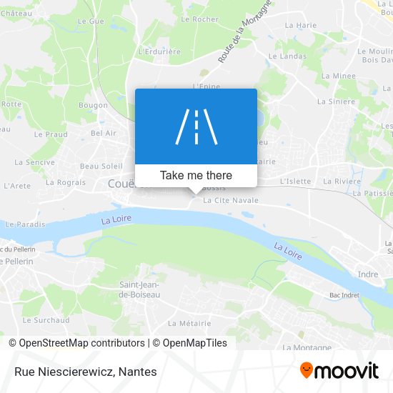 Rue Niescierewicz map
