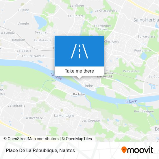Place De La République map
