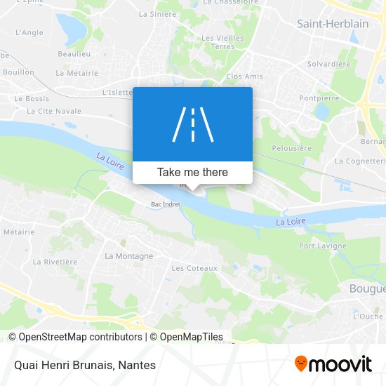 Quai Henri Brunais map