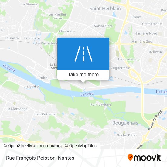 Rue François Poisson map
