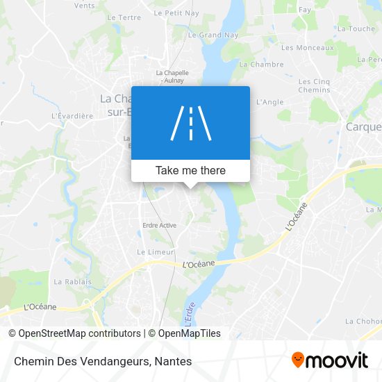 Chemin Des Vendangeurs map