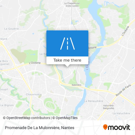 Promenade De La Mulonnière map
