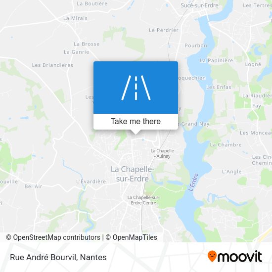 Rue André Bourvil map