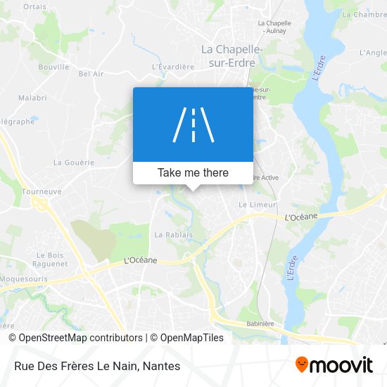 Rue Des Frères Le Nain map