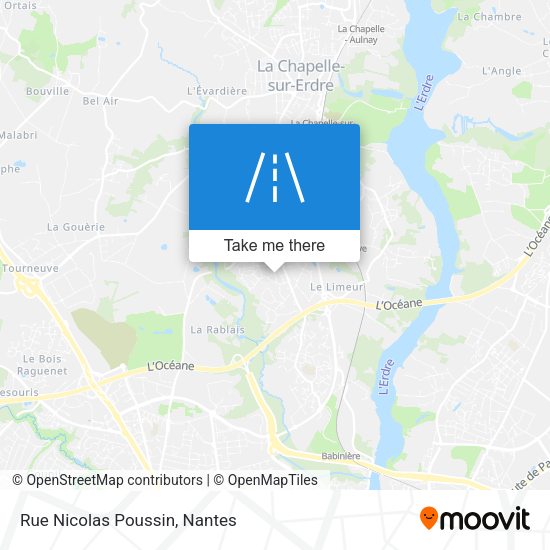Rue Nicolas Poussin map