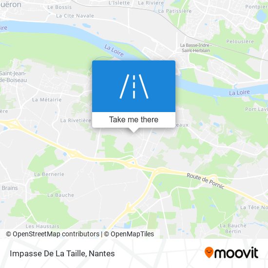 Impasse De La Taille map