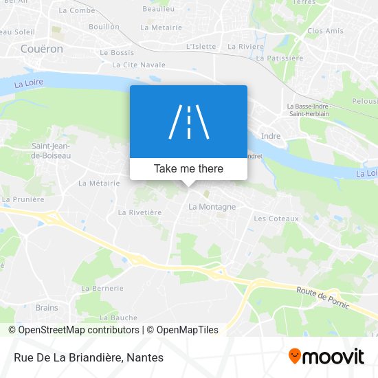 Rue De La Briandière map