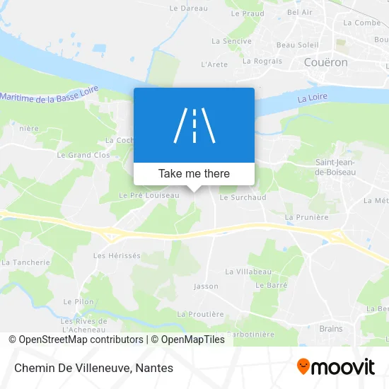 Chemin De Villeneuve map