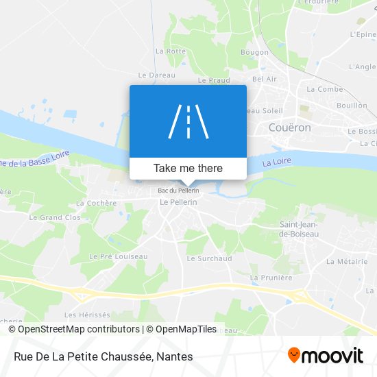 Mapa Rue De La Petite Chaussée
