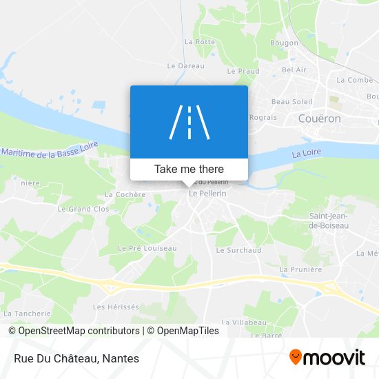 Rue Du Château map