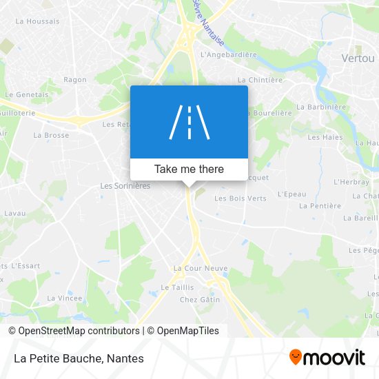 La Petite Bauche map