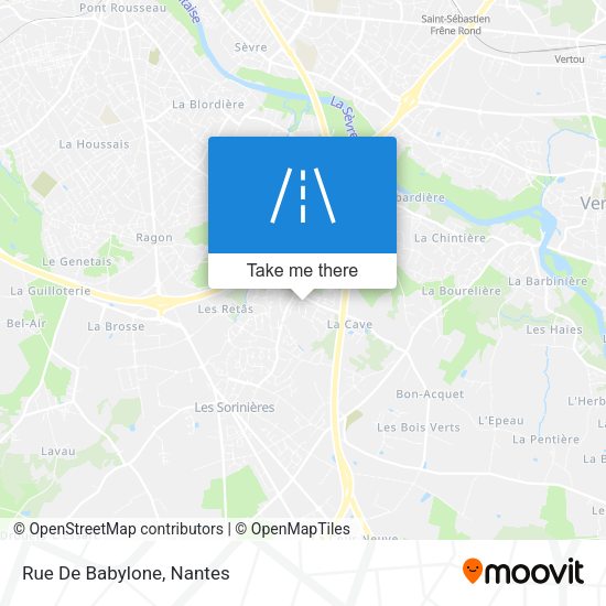 Rue De Babylone map