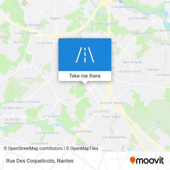 Rue Des Coquelicots map