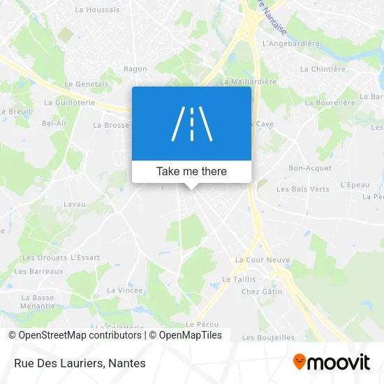 Rue Des Lauriers map