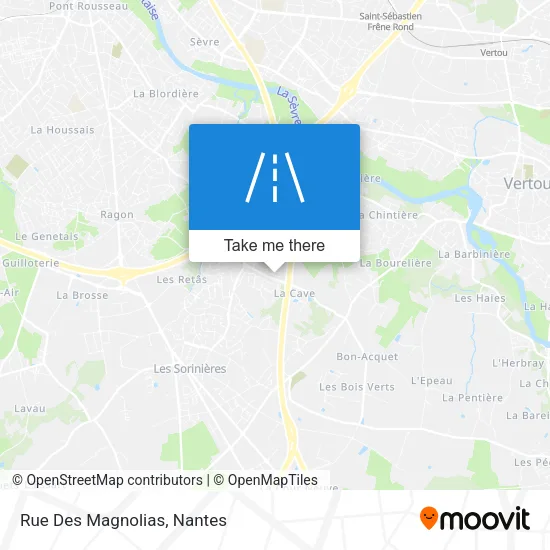 Rue Des Magnolias map