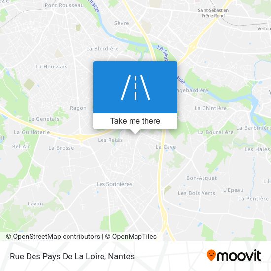 Rue Des Pays De La Loire map