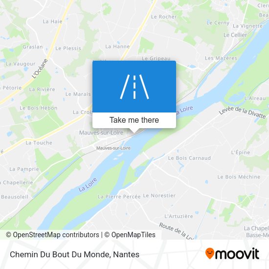 Chemin Du Bout Du Monde map