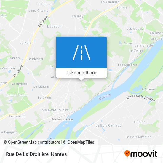 Rue De La Droitière map