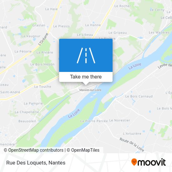 Rue Des Loquets map