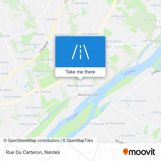 Rue Du Carteron map